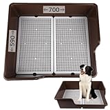 DogLife 犬 トイレ トレー 大型犬 特大 スーパー ワイド (スペア, 取替メッシュ付)