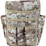 TRUSCO(トラスコ) デジタルデザート迷彩 腰袋 2段ペンチ・ドライバー差し付き TCM-W24