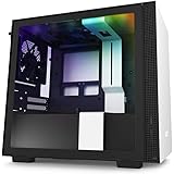 NZXT H210i - Mini-ITX PC Gaming Case - Front I/O USB Type-C Port - Tempered Glass Side Panel Cable Management - Water-Cooling
