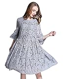 マタニティ ワンピース フォーマル 大きいサイズ WM251BH Grey XXXXL
