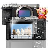 【2枚セット】 対応 SONY α7C II / α7CR / α6700 ILCE-6700 ガラスフィルム 【日本製素材旭硝子製】 用 α7c ii フィルム 強化ガラス 液晶 保護フィルム 硬度9H 高透過率 貼り付けやすい