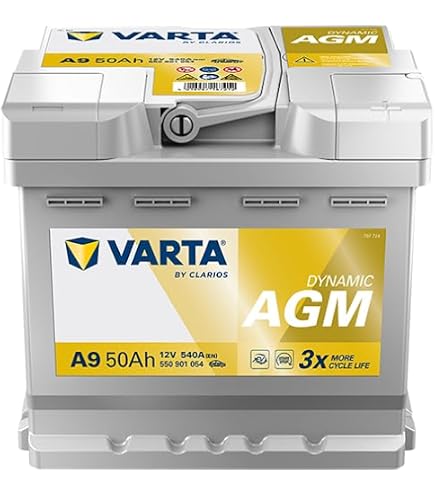 Amazon | VARTA 605-901-095 AGMバッテリー | カーバッテリー | 車＆バイク