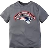 Gerber NFL新しいEngland Patriots Baby BoyグレーパフォーマンスTee (12 m – 4t) 4T