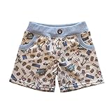 MONICA BABY BLUE キッズ パンツ スカル レトロラクガキサマー バンツ 90cm サイズ ライトブルー コットン 2111506003