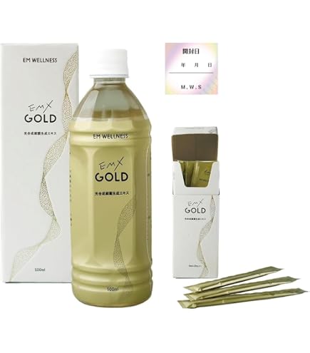Amazon.co.jp: EMXゴールド 10ml 20包入り : 食品・飲料・お酒