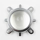 44mm LED光学レンズ+ 55mm 反射カップ+ 固定ホルダー3セット ハイパワーLED投光器 スポットライト車のライト DIYに適用