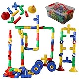 Tube Locks set 64 Pcs with Wheels and Music Parts with Plastic Container (View All Photos) [並行輸入品]