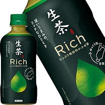 Amazon | キリン 生茶 リッチ 400mlPET×48本[24本×2箱]【3～4