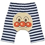 2017年 夏物 アンパンマン 天竺 総柄５分丈パンツ Anpanman ネイビー◇95cm