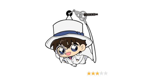 Amazon 名探偵コナン 怪盗キッド つままれストラップ ｖｅｒ ３ ０ アニメ 萌えグッズ 通販