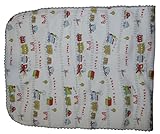 Kissy Kissy baby-boys Infant Red Caboose印刷Burpパッド カラー: ホワイト