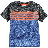 オシュコシュ OSHKOSH/ カラーブロックストライプアクティブティ トップス半袖Tシャツ 6歳【並行輸入】
