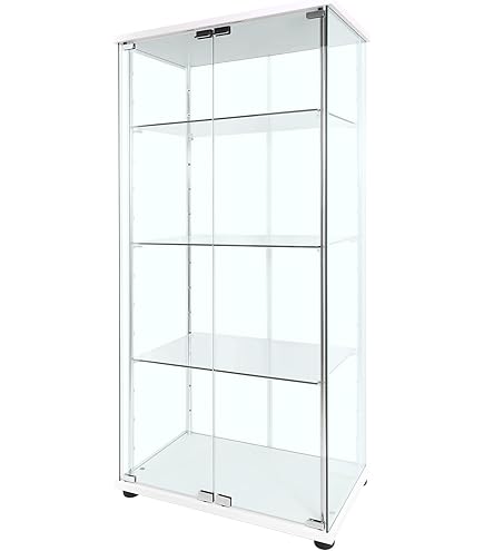 Amazon.co.jp: IKEA/イケア HAUGA/ハウガ：キャビネット ガラス扉