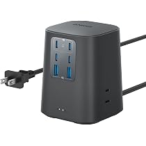 Amazon.co.jp: Anker Charging Station (9-in-1, 100W) ブラック