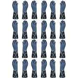 Atlas 720 Dipped-Nitrile Blue Chemical Resistant Medium Work Gloves, 24-Pairs by Atlas