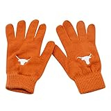 Texas Longhorns公式NCAA 1つサイズニット手袋をの上部の世界