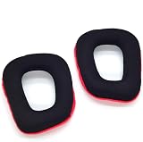 TDITD For Logitech G35 G930 G430 F450 G231 イヤーパッド イヤークッション 交換用耳パッド red