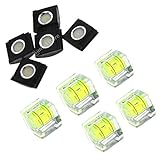 Perfk 5本　軸　ホットシュー　レベル　バブル　スピリット　レベル　アダプター　フラッシュ　バブル　レベル　キャップ　セット　