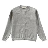 Cutelove　カーディガン　純色　ニットセーター　Tシャツ　ラウンドネック　トップス　ロングスリーブ　長袖　編み物　綿　男の子　女の子　ベビー　ボイズ　ガールズ　赤ちゃん　幼児　春　秋　冬　可愛い