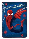 Marvel Spiderman 'Graphic' Plush Fleece 62 x 90 Twin Blanket