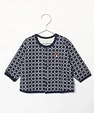 (アピーベビー)apibaby ベビー キッズ カーディガン サークルキルト　Basic Collection 60-70cm ネイビー