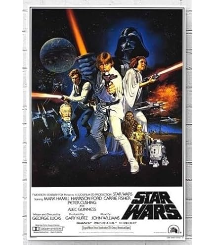 Amazon｜1977年スターウォーズのポスター、メタルティンサイン