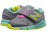 [ニューバランス] New Balance Kids ガールズ KV200v1 (Infant/Toddler) ベビーシューズ Grey/Green 2 Infant(9cm) - W [並行輸入品