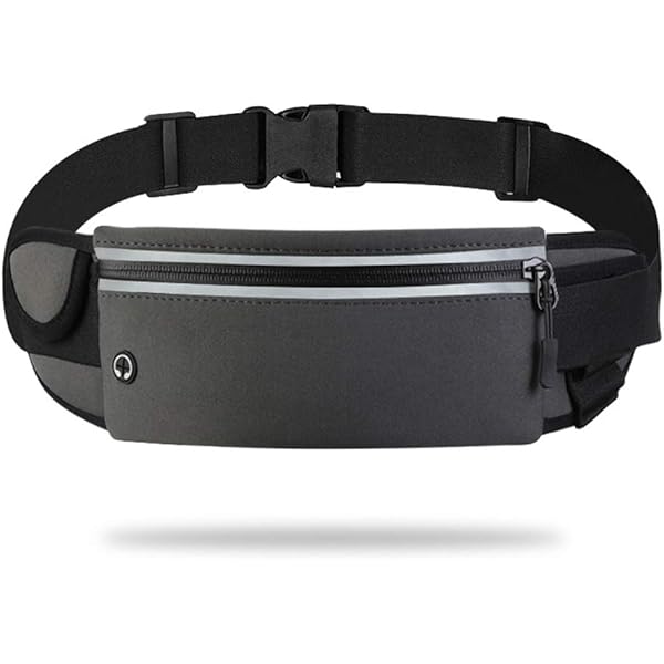 ランニングポーチ マラソンポーチウェストポーチ 薄型散歩 登山防水防汗 ブラック Amazon.co.jp: [AOY] ランニング ポーチ【揺れない・防水／防汗