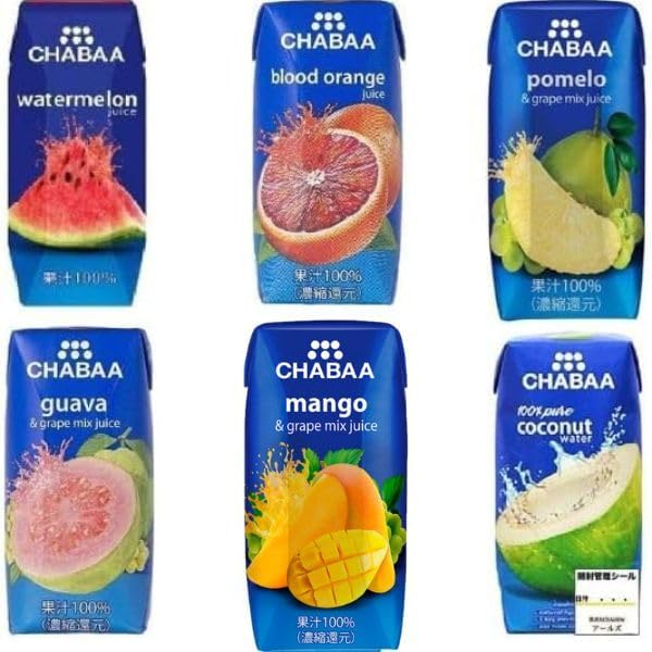 Amazon.co.jp: CHABAA100% ジュース ウォーターメロン ×36本 パック