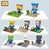 LOZダイヤモンドナノブロックMini Building BlocksおもちゃSteveゾンビスケルトン8pcs /セット/ Item # g839gj uy-w8ehf3182728