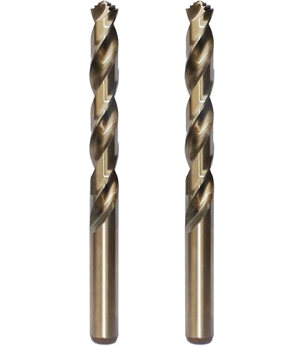 Twist Drill Bits – 2.8mm Diameter, Titanium Coated HSS 6542 (M2), Straight Round Shank, 6-Piece Set For Stainless Steel, Alloy Metal & More