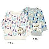 Bobson(ボブソン) トレーナー (80～130cm) キムラタンの子供服 (88106x88606-161a) グレー 100