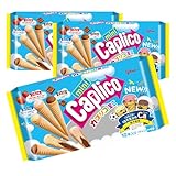 カプリコ ミニ大袋 (チョコ味・いちご味・ミルク味) 10本入り×3袋 江崎グリコ チョコレート菓子 個包装 卵不使用 カルシウム glico caplico