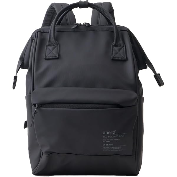 anello #AT-B0197B small backpack with side pockets black Clothing, Shoes & Accessories