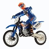 Hot Wheels Moto X No.20 Rider and Black Bike Figure, Blue [並行輸入品]