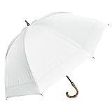 100％完全遮光 99％ではダメなんです! 【Rose Blanc】 日傘 晴雨兼用 UVカット 1級遮光 撥水 ブランド おしゃれ レディース かわいい 母の日 ショートサイズ 50cm コンビ 2cb 長傘タイプ