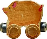 【米国正規商品・並行輸入】ネームトレイン 木製おもちゃ NameTrain - Penelope Pig ブタさん