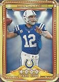Andrew Luck 2013 Topps NFL Football 4000ヤードClubミントカード挿入# 7 PicturingこのColts Star in hisブルージャージー
