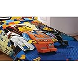 LEGO The Movie Reversible Bed Comforter (Twin-Full) [並行輸入品]
