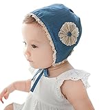 (サモルックス) Sumolux ベビー帽 出産祝 UVハット デニム風 新生児 夏 赤ちゃん 日よけ UV対策 日焼け 防止