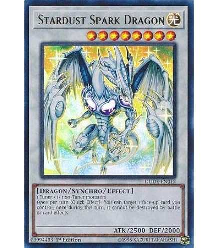 Amazon.co.jp: 遊戯王 スターダストドラゴン DUPO-EN103 ウルトラレア