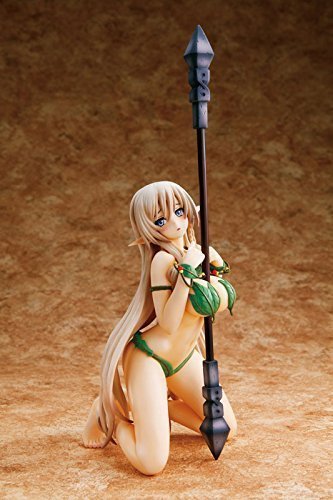 クイーンズブレイド 美しき闘士たち アレイン 水着で完全敗北! やわらかフィギュア 1/6 完成品フィギュア