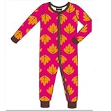 (マクソモーラ) Maxomorra オーガニックコットン 足つき カバーオール ジップアップ 長袖 12-24m (85-92) ワンカラー [並行輸入品]