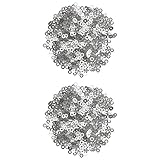 B Blesiya メガネ用フラットワッシャー　高硬度　腐食防止　ステンレス製　高品質　専用　2サイズ　2000個/セット