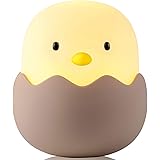 Night Light for Kids,Baby Night Light with Touch Controls,Cute Chick Bedside Nightlight for Nursing, Breastfeeding, USB Recha