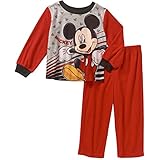 ディズニーミッキーマウスのレッドパジャマセット男の子 カラー: レッド