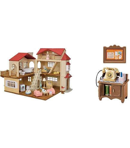 Amazon | 【Amazon.co.jp 限定】シルバニアファミリー お家 赤い屋根の