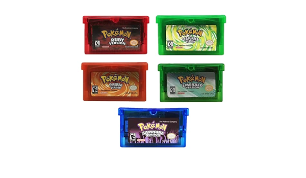 完売 Gba ポケモン リーフグリーン ファイアレッド サファイア ルビー エメラルド 携帯用ゲームソフト Demolition Training