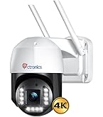 ☆ Ctronics 4k 防犯カメラ 屋外 10倍ハイブリッドズーム 4k Ctronics 10倍ハイブリッドズーム】防犯カメラ 屋外 5GHzWi