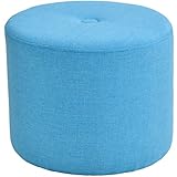 タンスのゲン スツール　チェア　丸型 ブルー 11310005 10